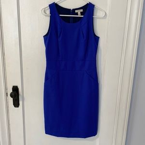 JCrew size 4 royal blue suit dress
